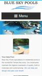 Mobile Screenshot of blueskypools.com